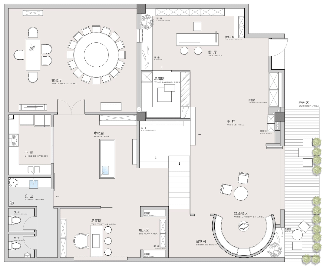 云間会 · 红酒主题的复合式空间设计丨中国桂林丨斑马设计事务所-60