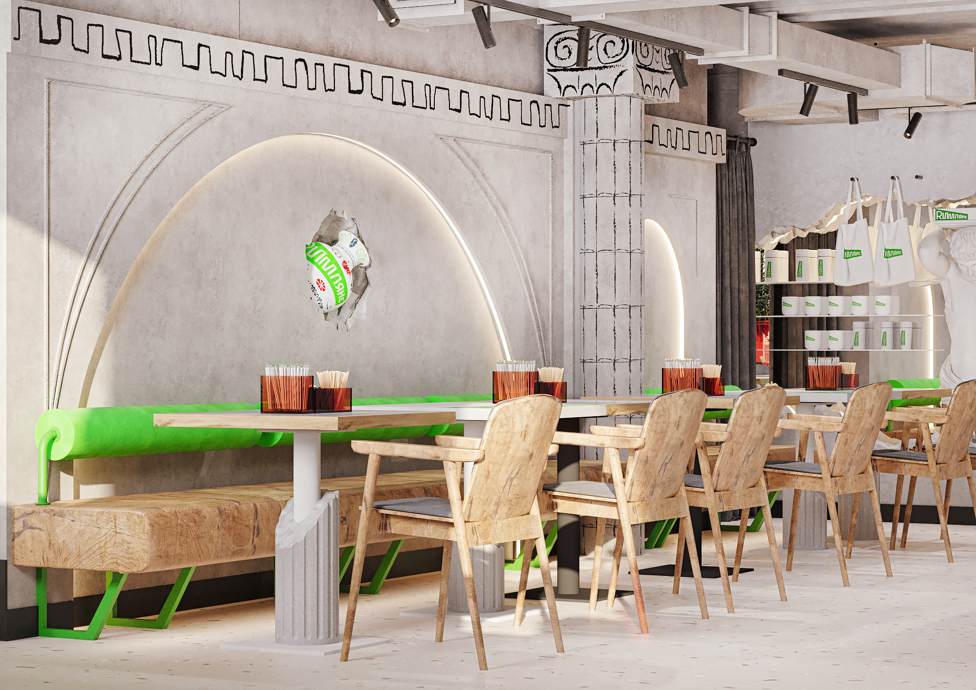 Римляне пиццерия（罗马人披萨店）丨俄罗斯莫斯科-18