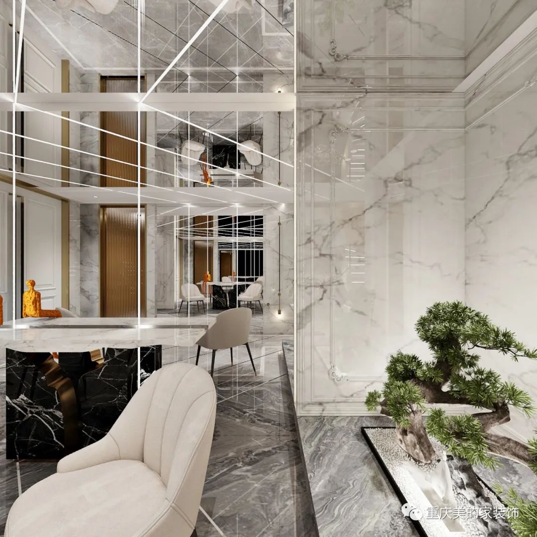 珠江城爱丽舍 300㎡法式轻奢雅居,演绎精致华丽生活-26