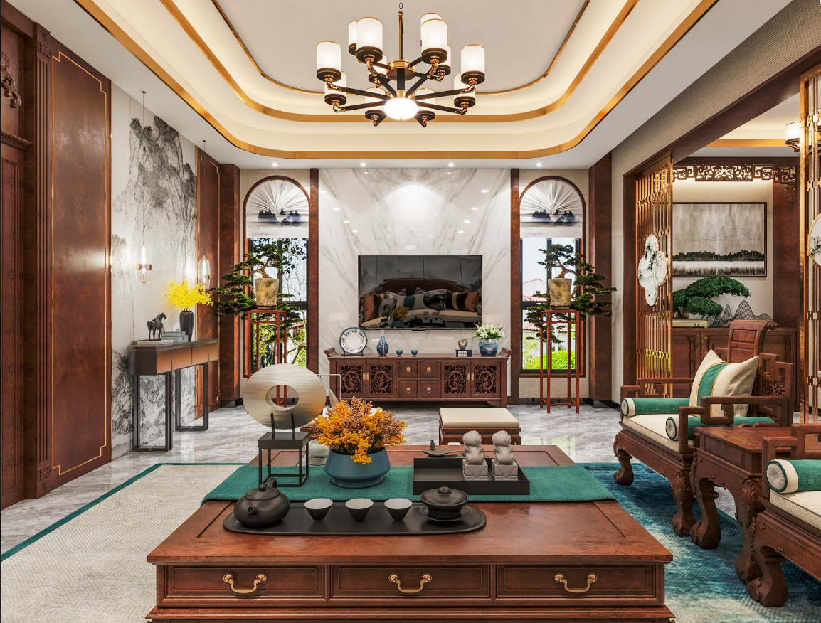 典雅中式别墅-5