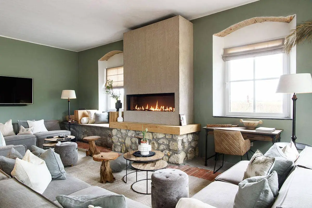 托斯卡纳乡村现代风格老农舍改造-7