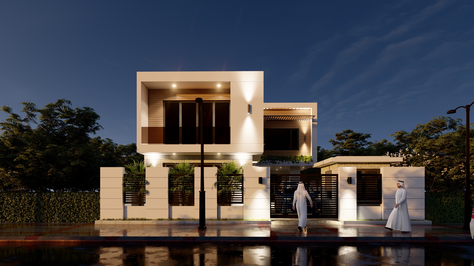 Villa Saudi Arabia Exterior-5