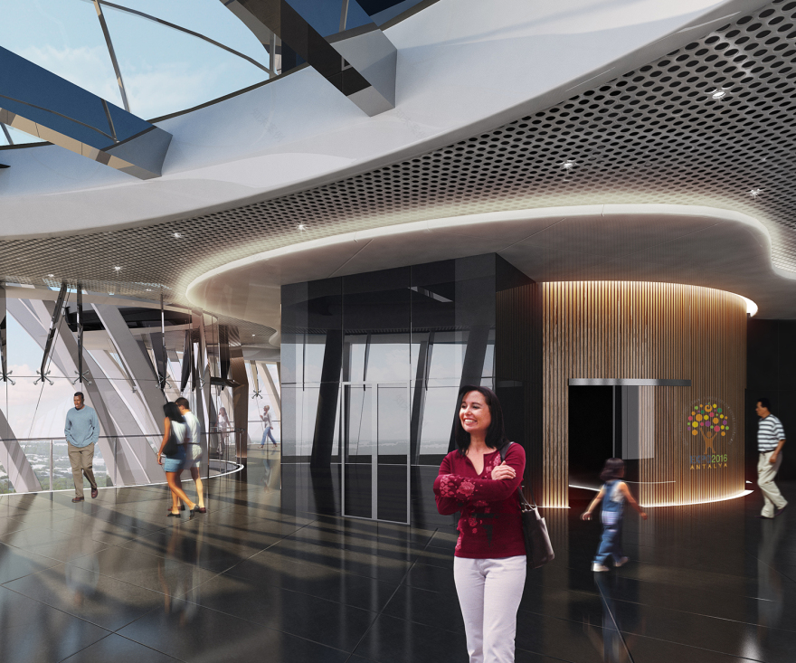 2016 年安塔利亚世博会塔 | 儿童与花的主题地标-21