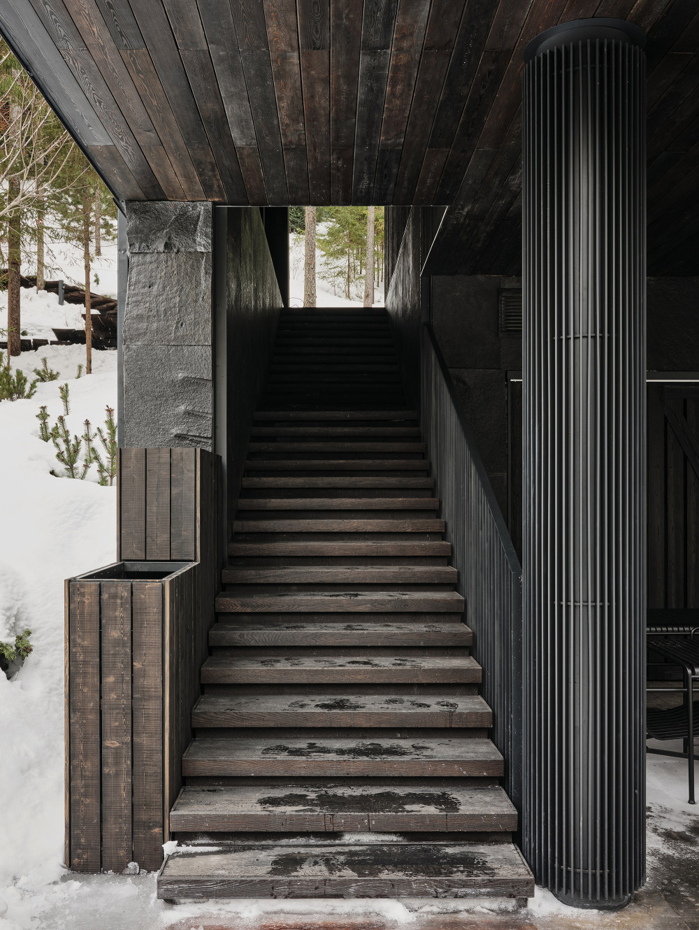 俄罗斯 Hill House 度假别墅丨Horomystudio-20