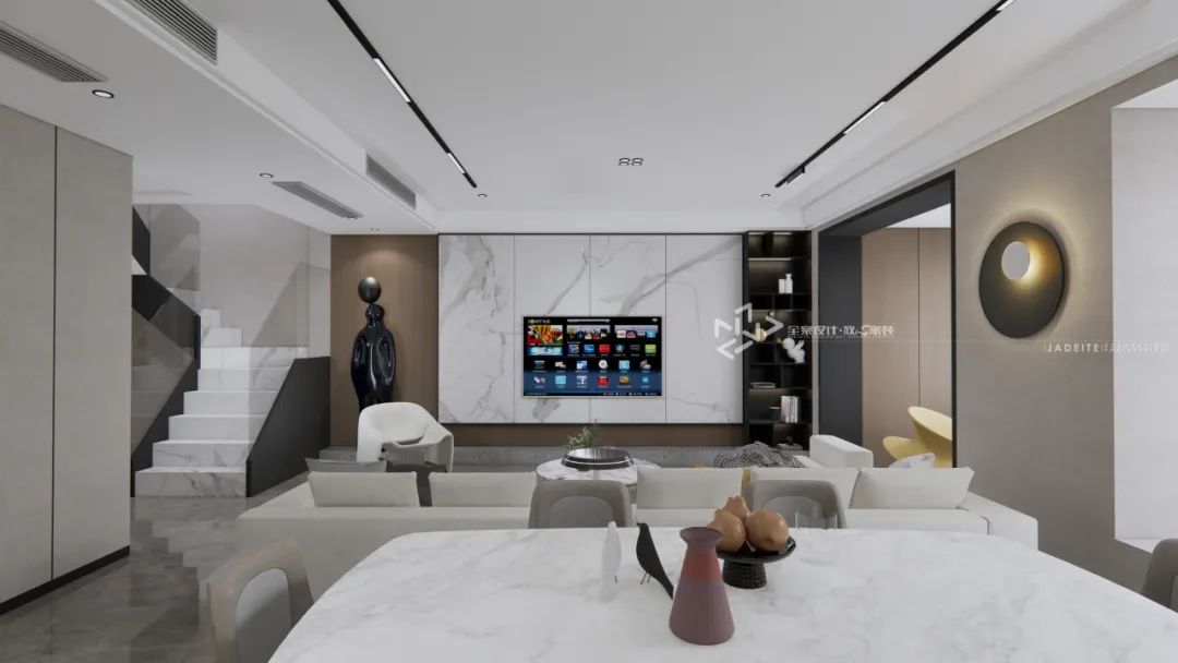 黑白灰调,塑造高级质感家居空间丨中国苏州丨袁相南-42