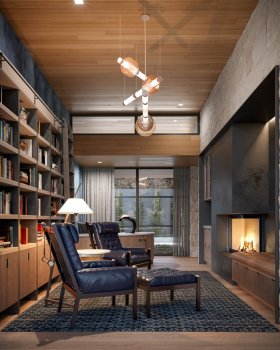 美国犹他州度假豪华别墅 | CLB Architects 打造山地生活美学