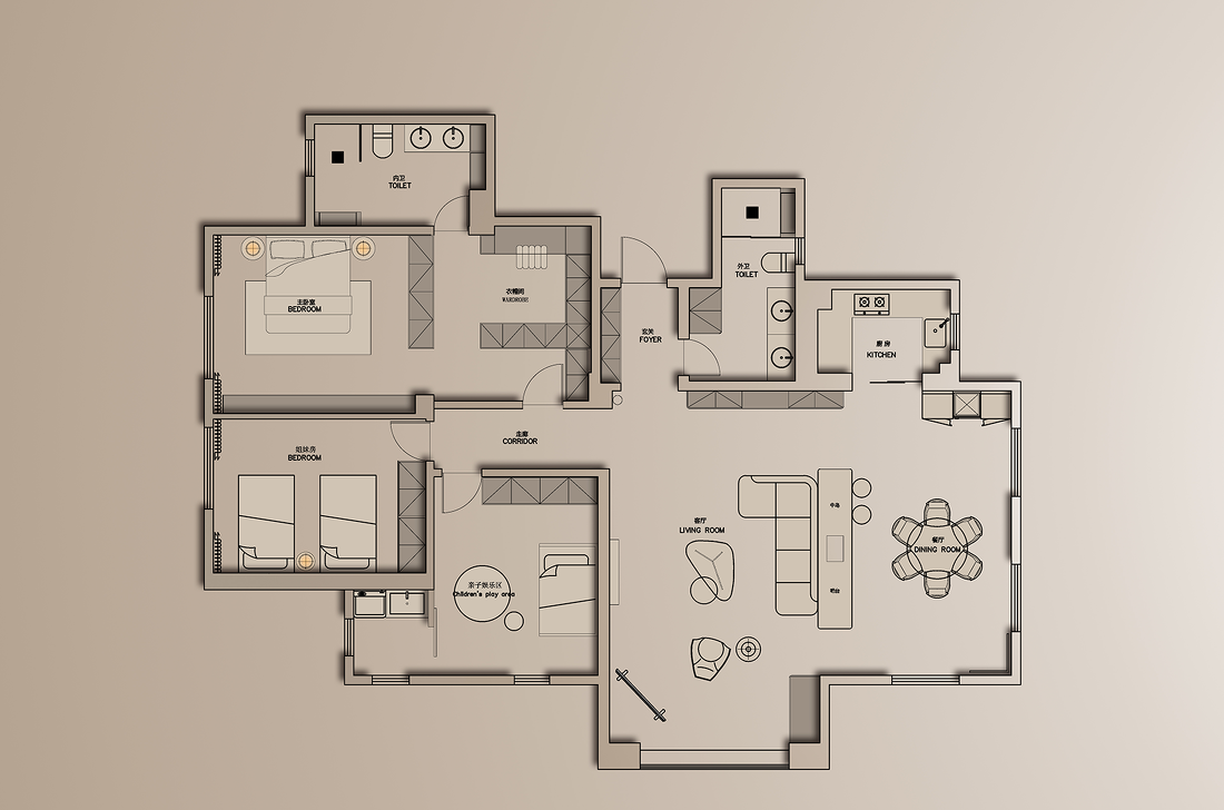 美物抵心极简与中古的对话丨中国济南丨易昂设计To Warm Design-87