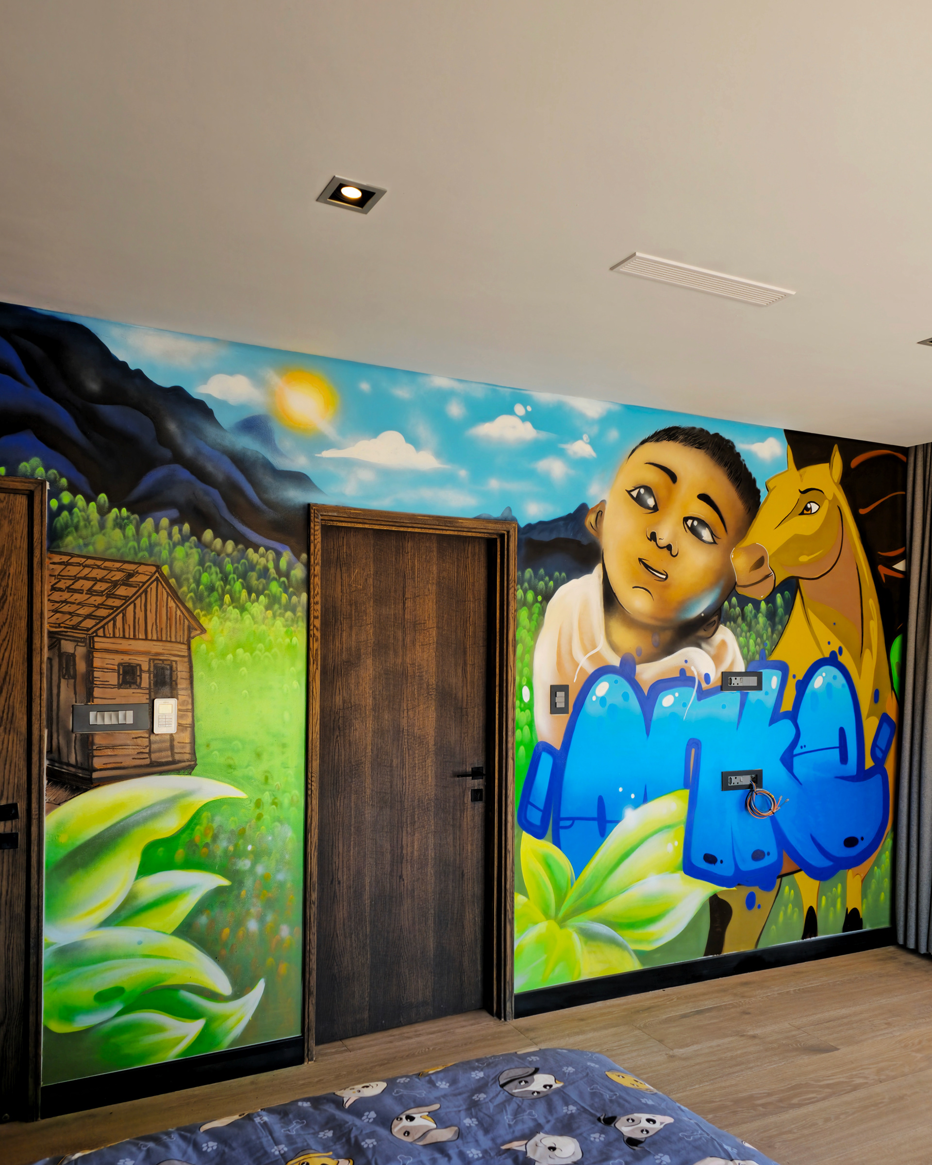 儿童卧室设计丨南非比勒陀利亚-9