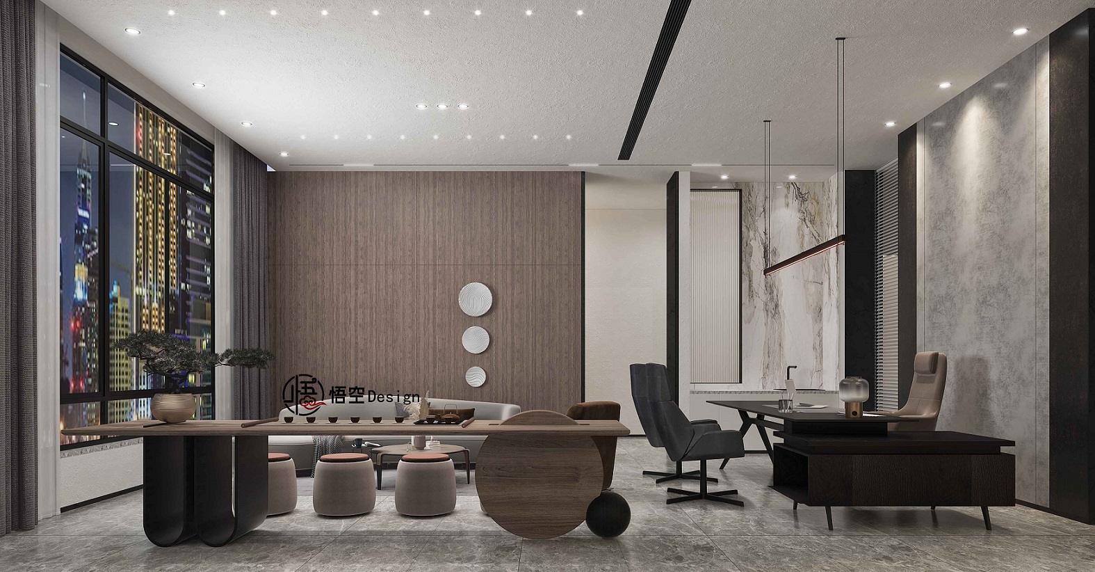 个性创意设计打造舒适办公空间丨我们-14