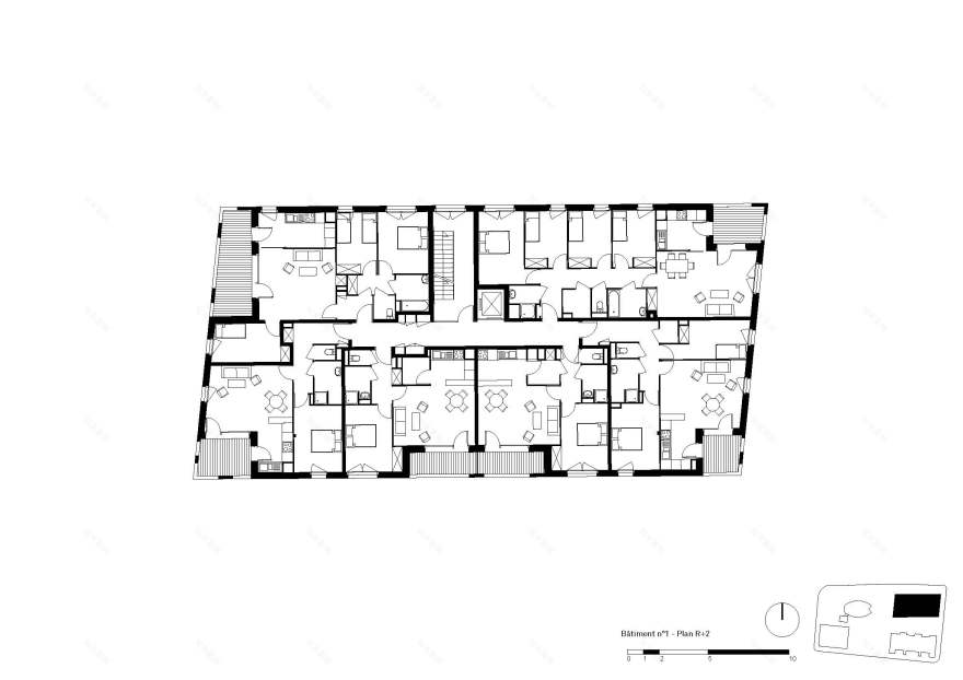 法国图尔市的社会住房项目-24