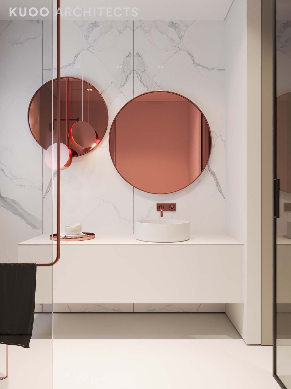 KUOO Architects设计--英国豪华与迷人的金属口音-50