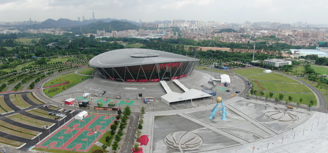 中建钢构出手，十五运的“篮球框”有了|全运×中建钢构-24