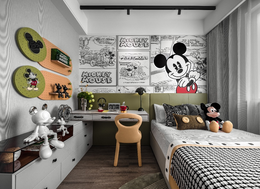 华发峰景湾 129 样板间丨中国郑州丨万景百年室内设计-34