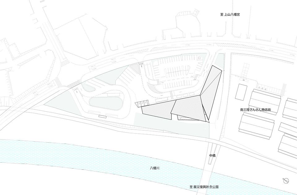 日本宫城县道之驿 Sansan 南三陆丨隈研吾建筑都市设计事务所-40