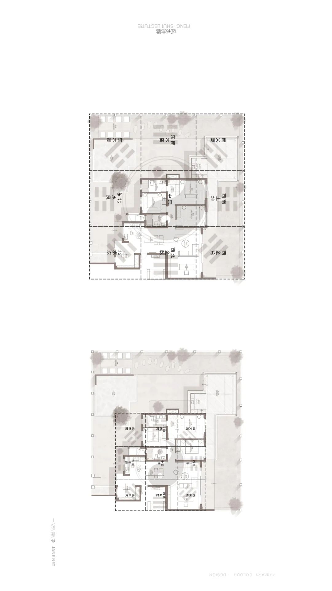 原色空间设计 | 277㎡现代中式养老宅院-11