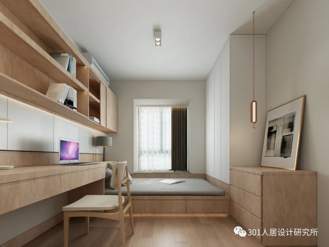 82㎡阳光小居，原木白灰打造甜蜜空间-30