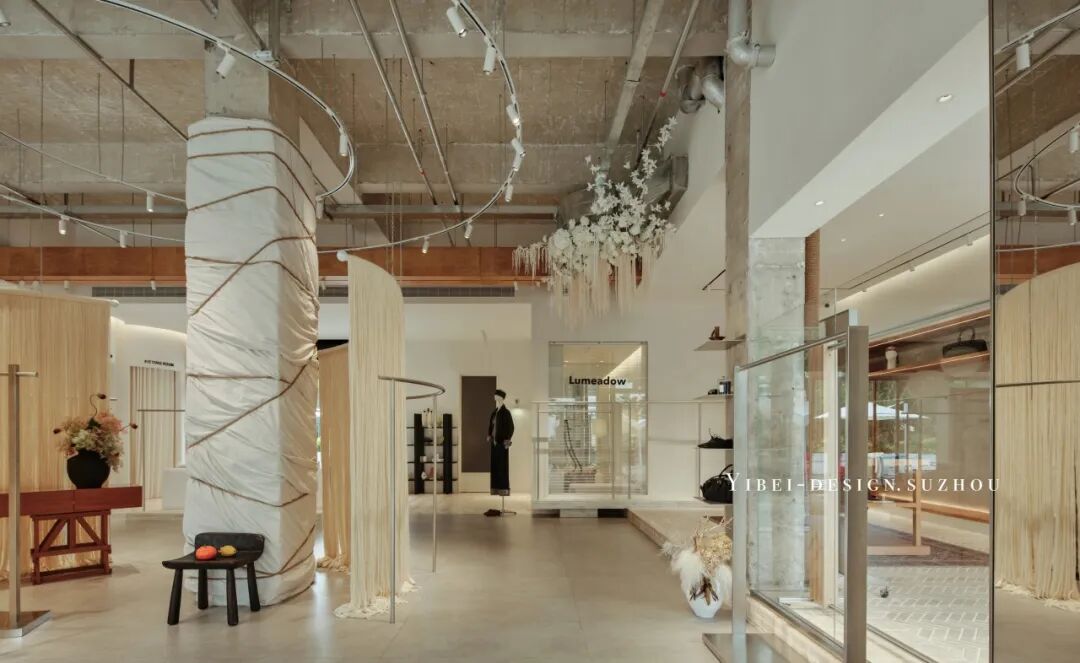 于奶白之境,编织自然光韵丨商业空间设计丨YIBEI DESIGN SUZHOU-5