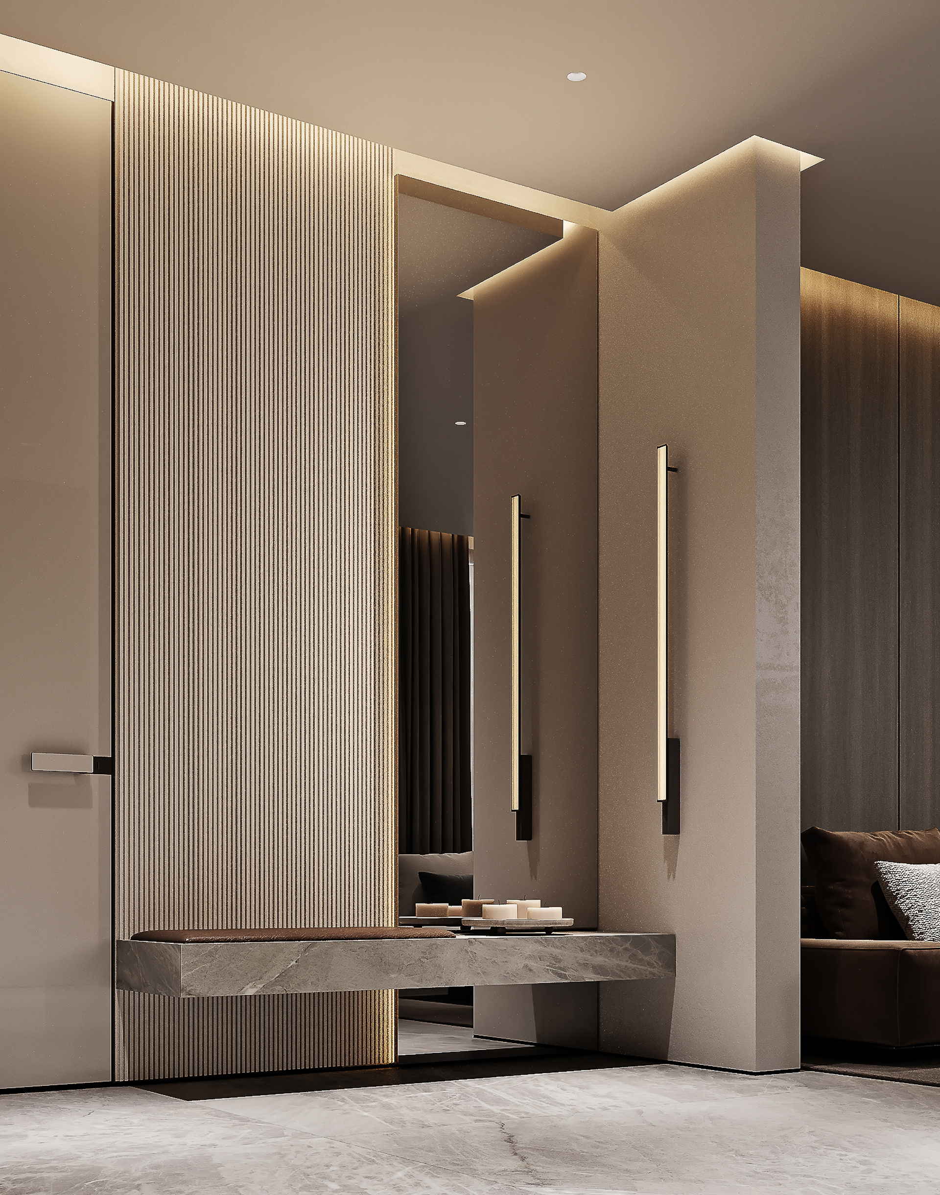 Modern minimalism family residence-4