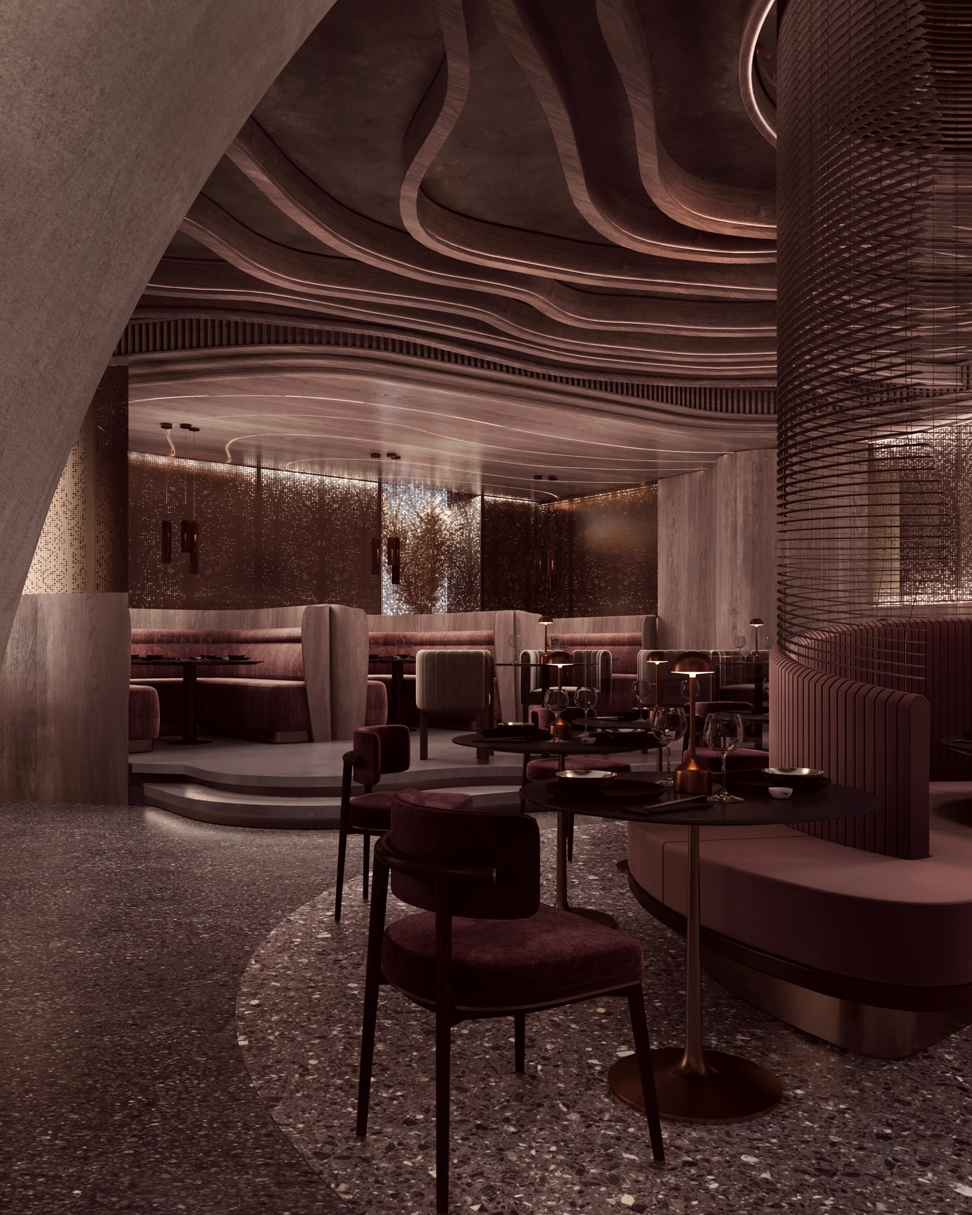 米兰多莫寿司店丨室内设计师Ashley Gadeova,Naos建筑公司-45