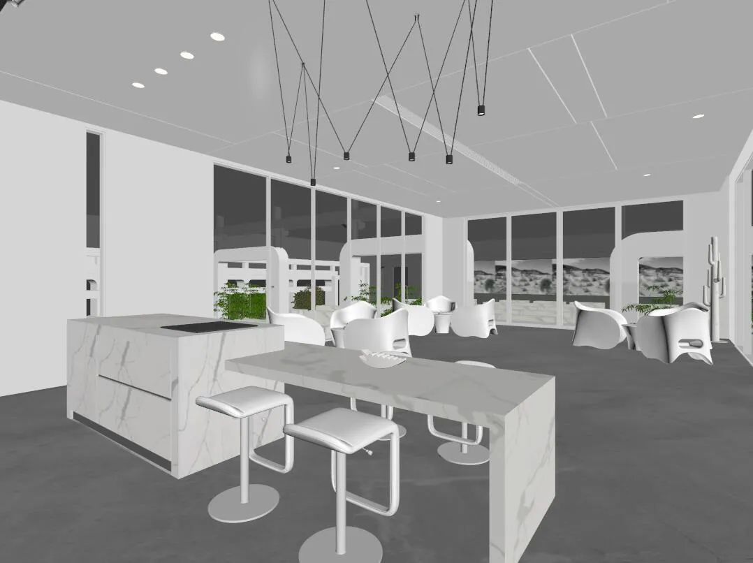 新鹏飞鱼肚白生态艺术厅——自然与功能的和谐统一-34