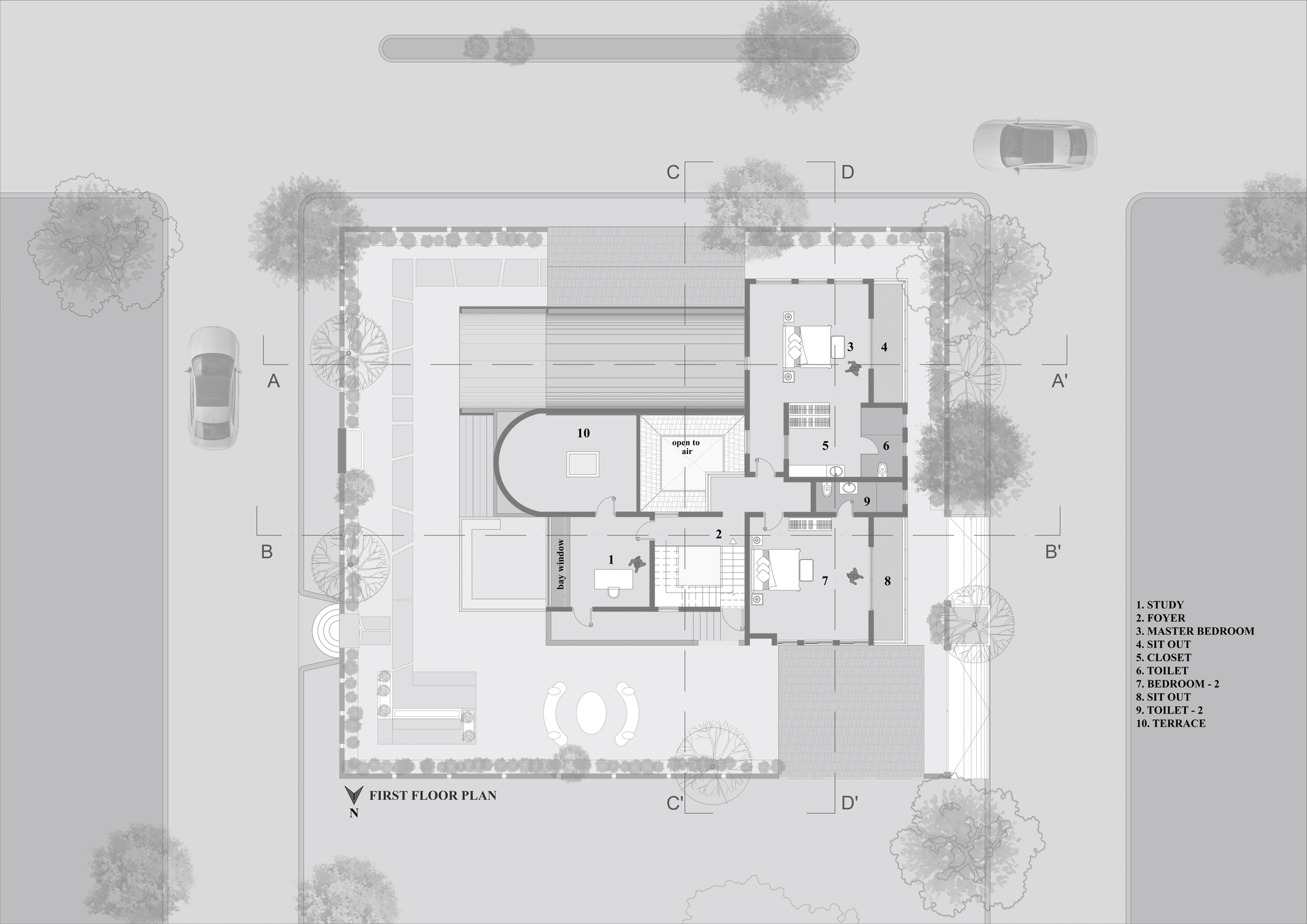 奥尔瓦伊拉姆住宅丨印度丨Iki Builds-54