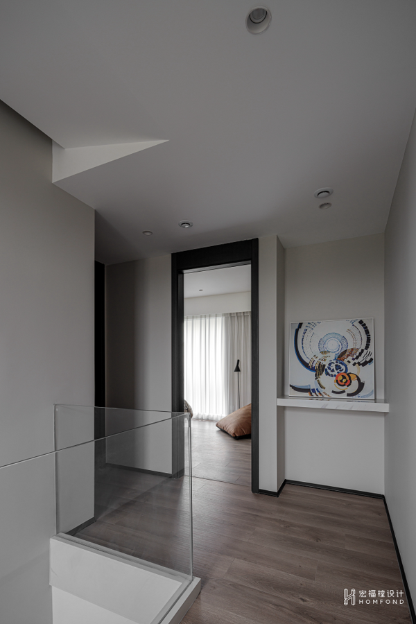 现代风格家庭住宅设计丨中国成都丨成都宏福樘设计-53