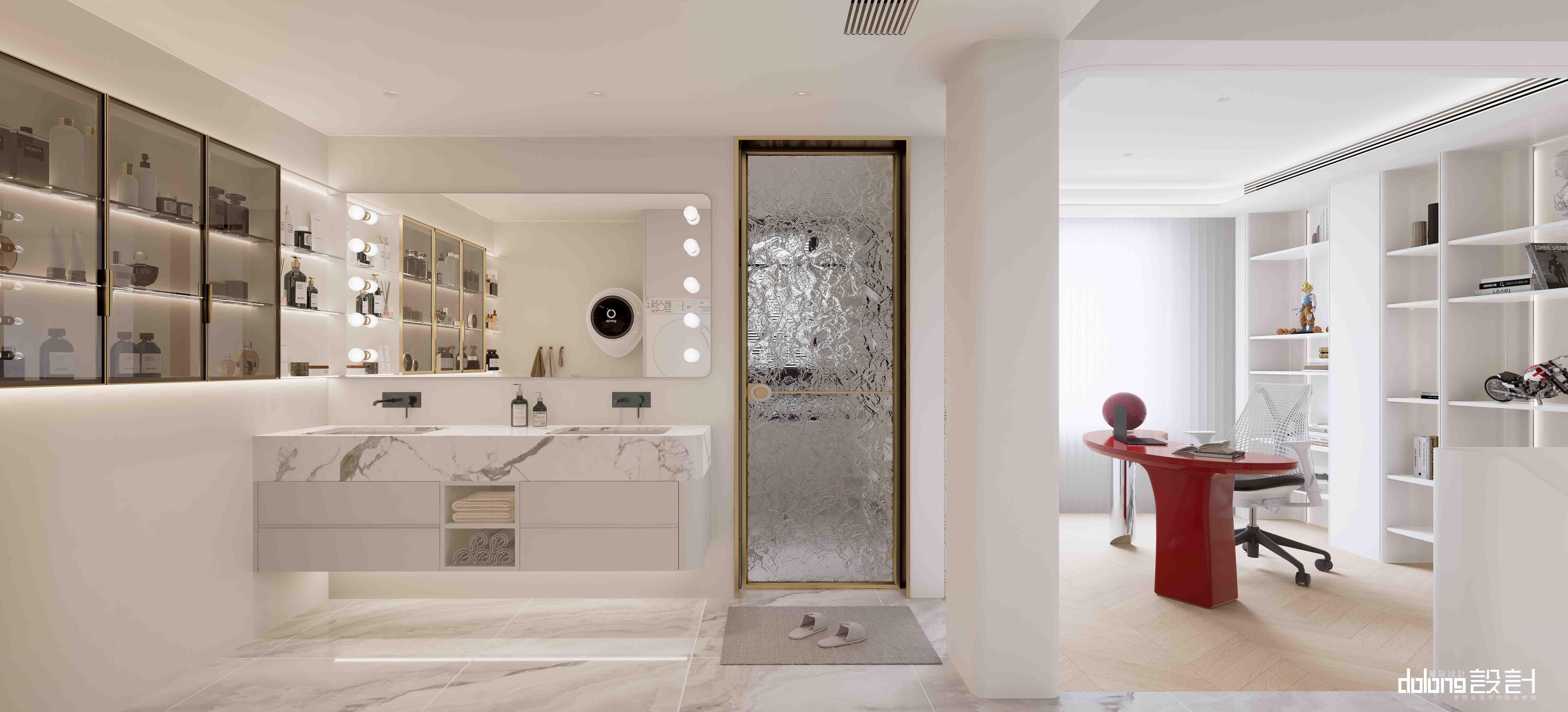 桃花园著跃层丨DoLong董龍设计-36