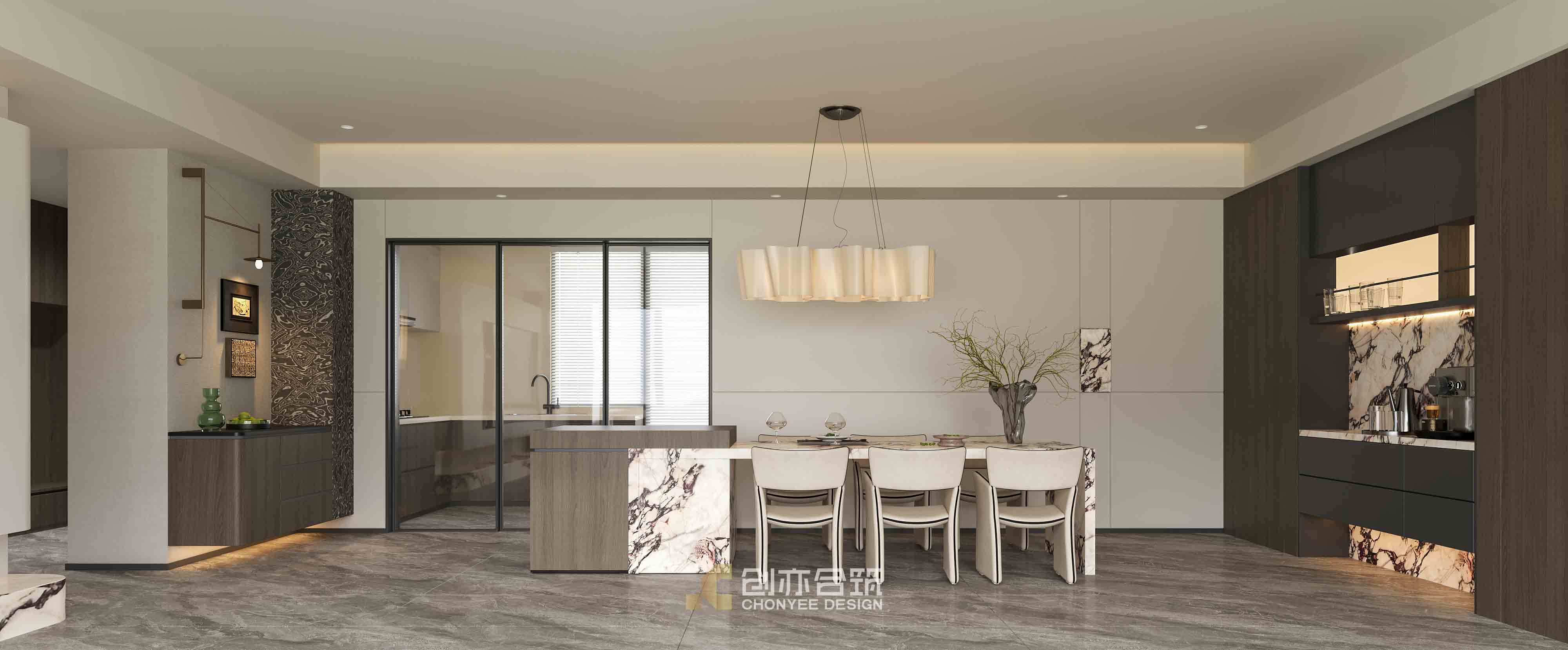 创亦合筑CHONYEE DESIGN｜长沙·旭辉铂悦湘江 218平-3