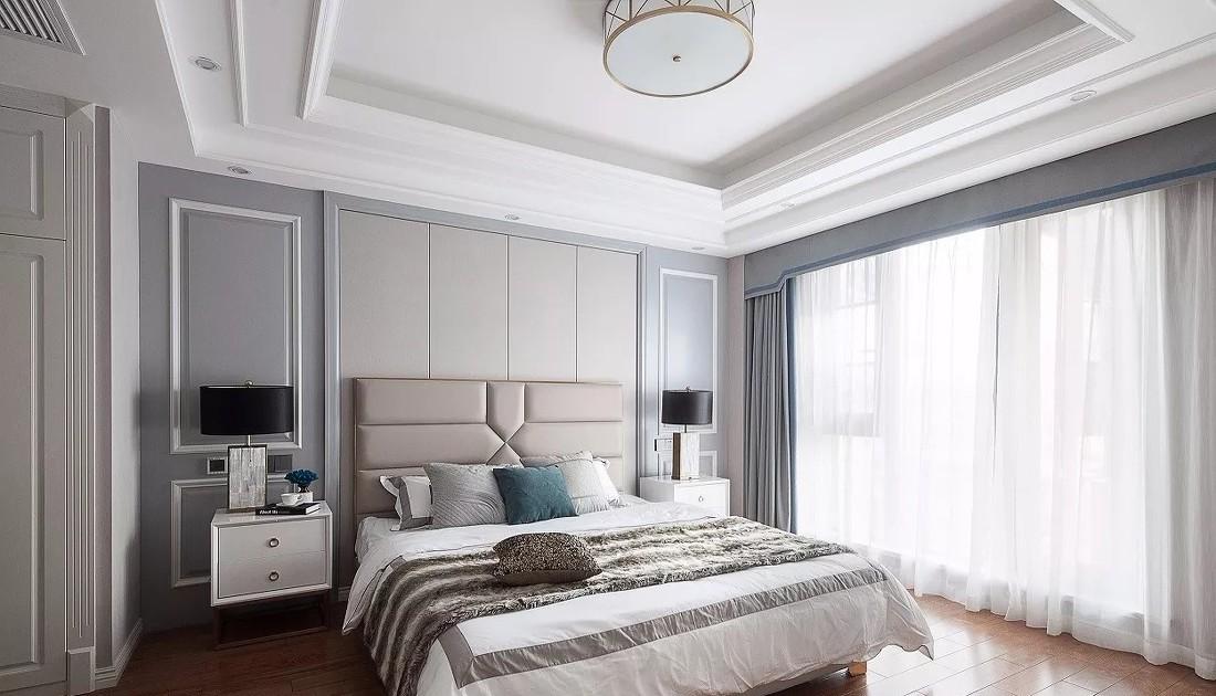 美式风格家居设计,清新色彩与实用功能完美融合-0