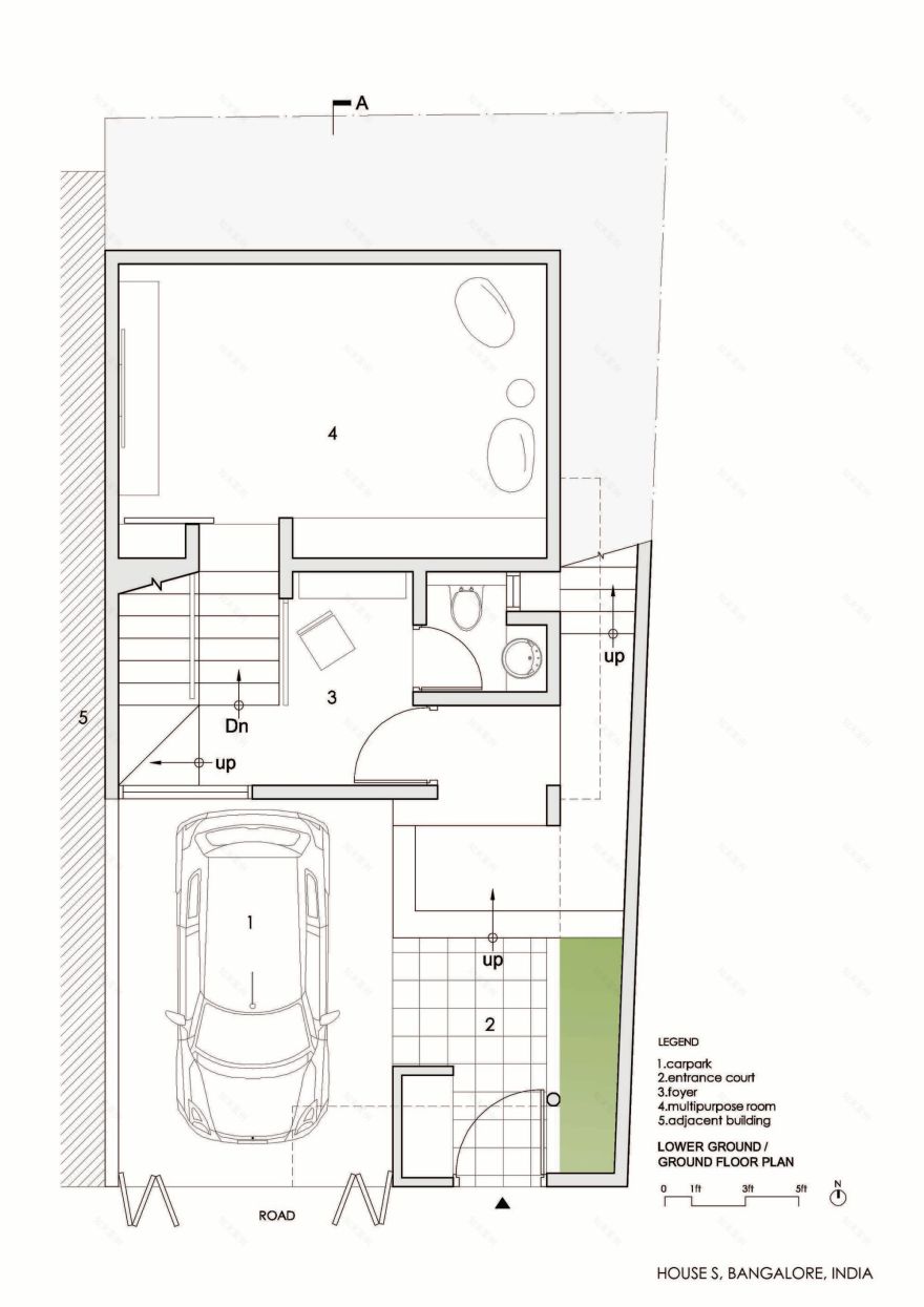 印度小型住宅设计 | 私密与公共空间的完美融合-35