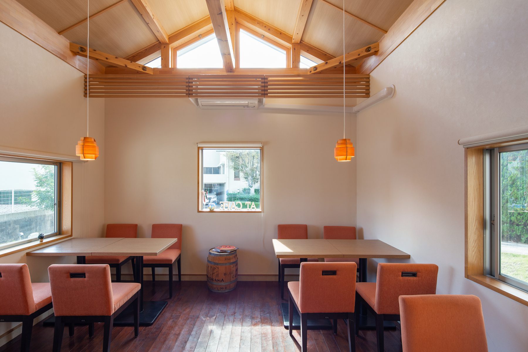 ATカフェ  環・設計工房丨日本福冈丨道津建筑舍（负责基本设计,实施设计,监理）-5