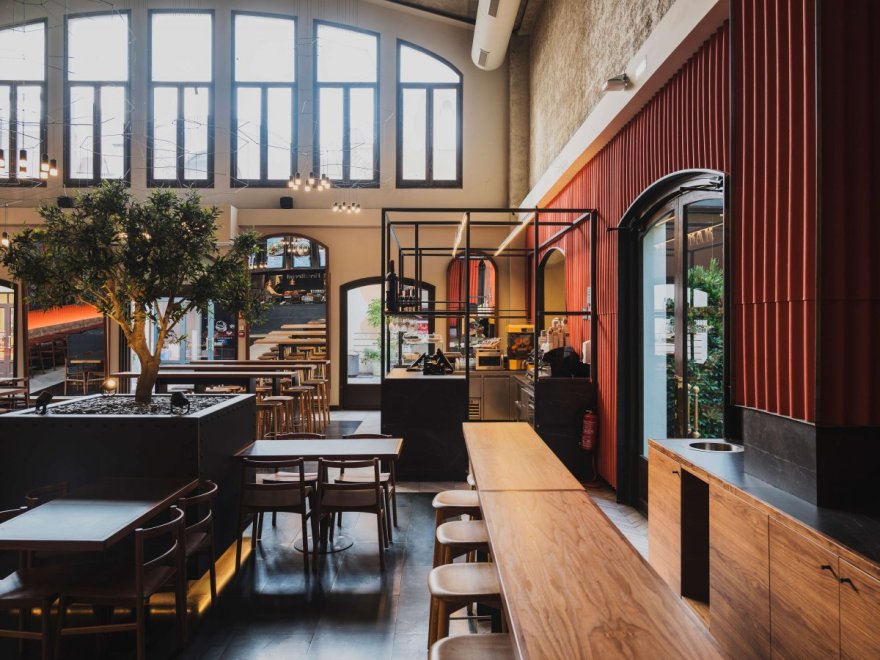 Restaurante Fire & Bread 餐厅丨西班牙丨Isabel López Vilalta 设计工作室-6