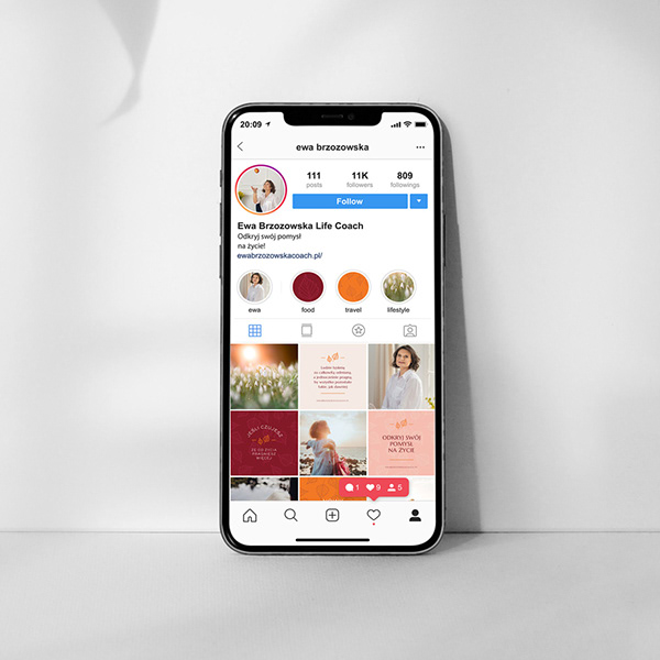 Ewa Brzozowska Life Coach品牌形象设计-15
