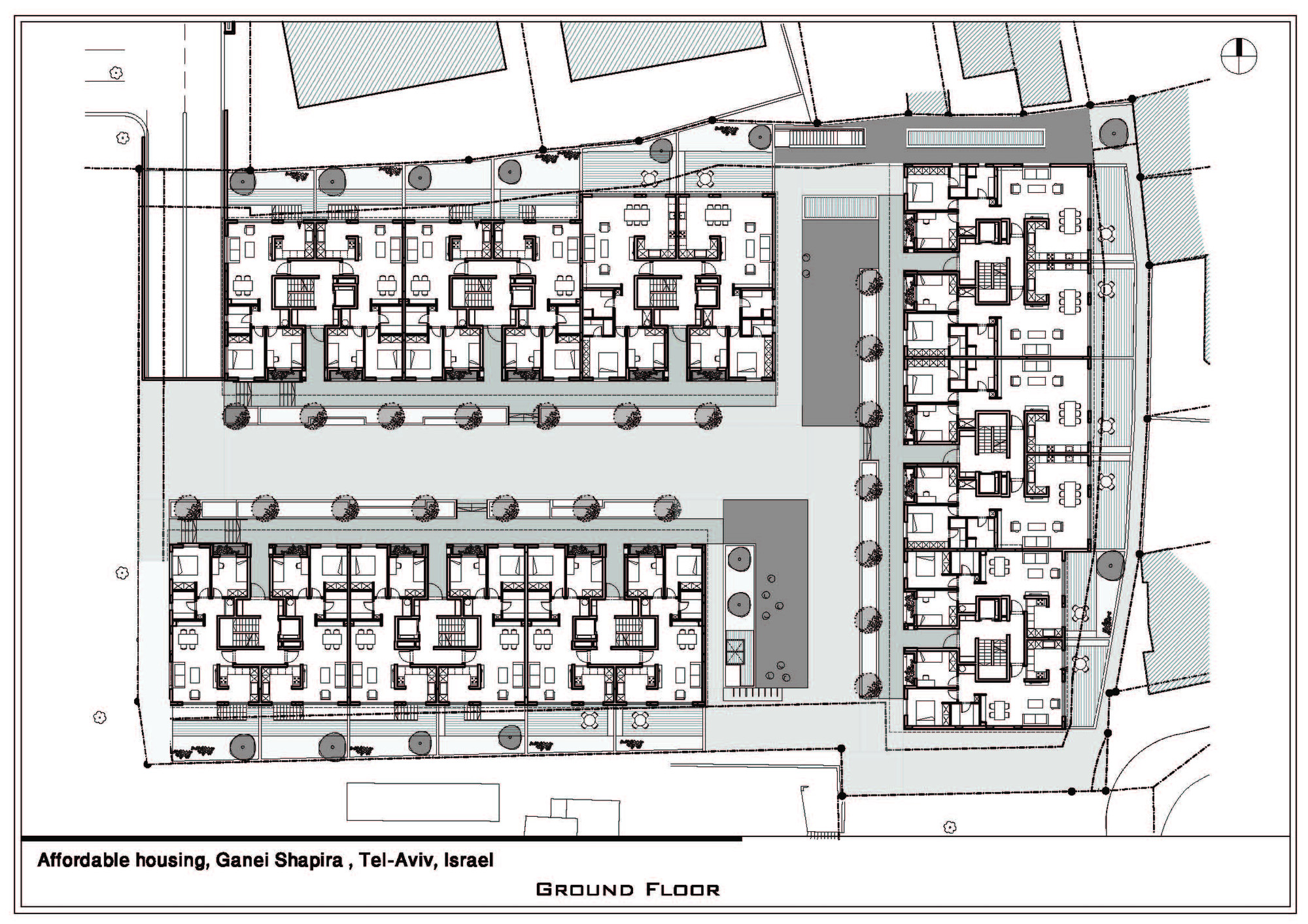 以色列“基布兹都市”保障性住房 · 绿色公共空间与社区复兴丨Orit Muhlbauer Eyal Architects-28