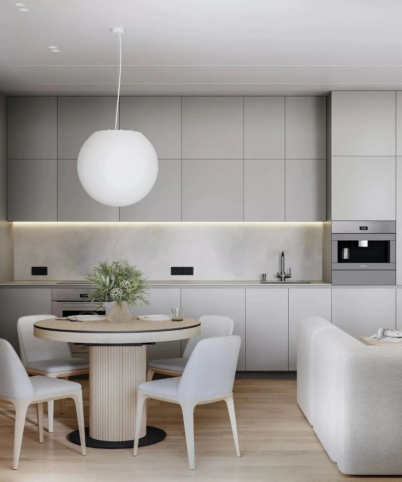 95㎡现代优雅公寓-10