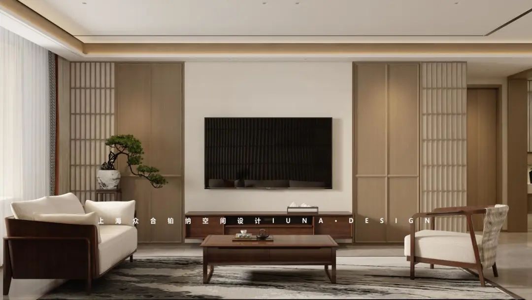 月亮湾新中式设计丨中国聊城丨上海众合铂纳空间设计-14