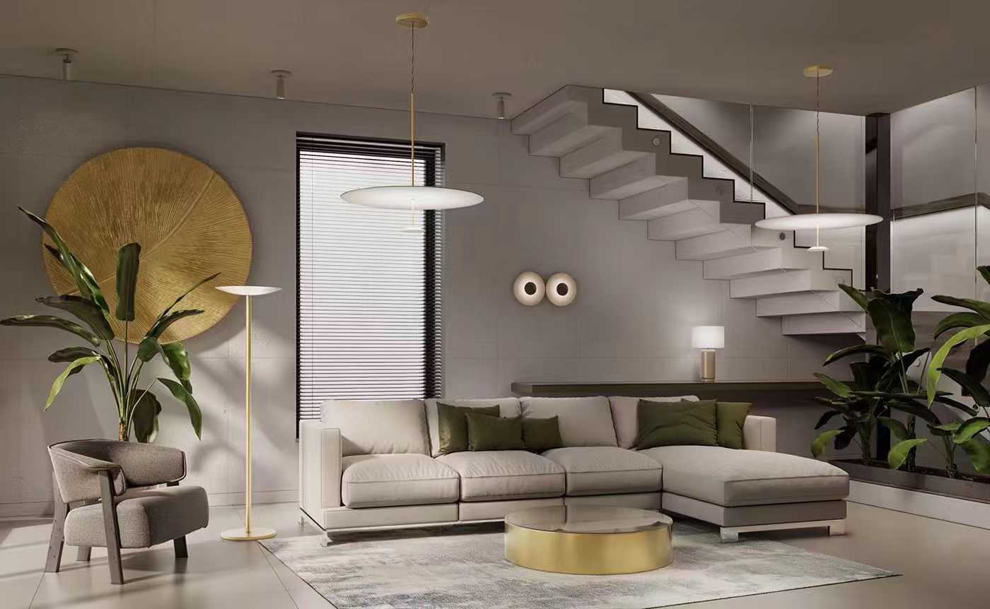 暖调中性风宅居 心存感恩，所遇即温柔-5