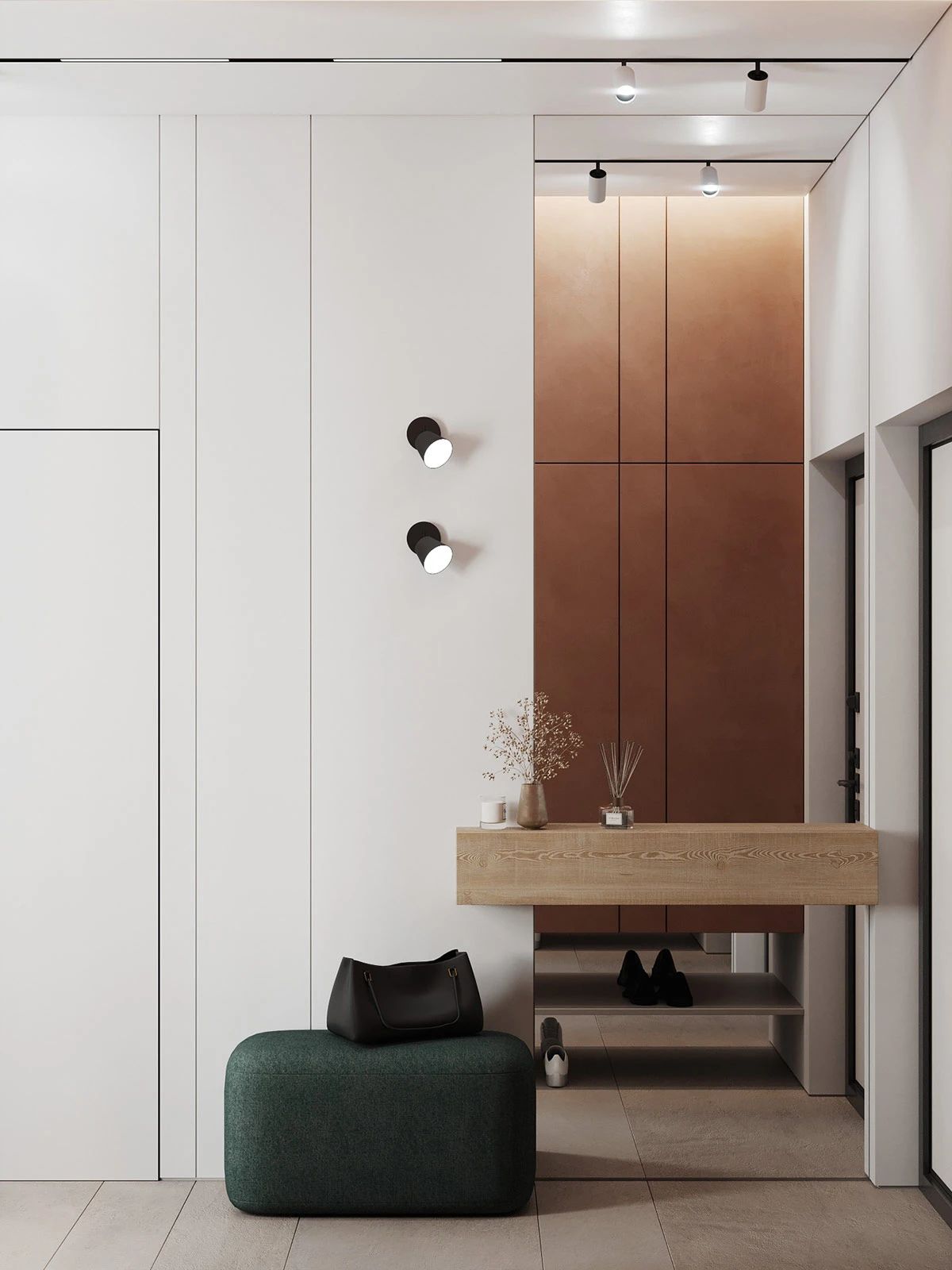 简约之美 · Екатерина Кузнецова 的一居室公寓设计丨Simple Form Interiors-31