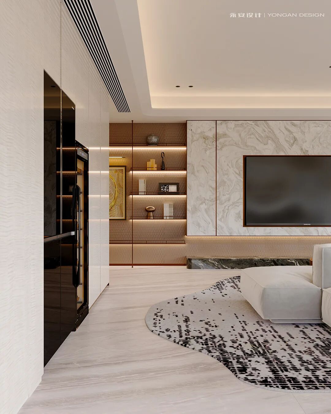 永安新作丨山语清晖316㎡【冰雪融动般的恢弘空间乐章】-47