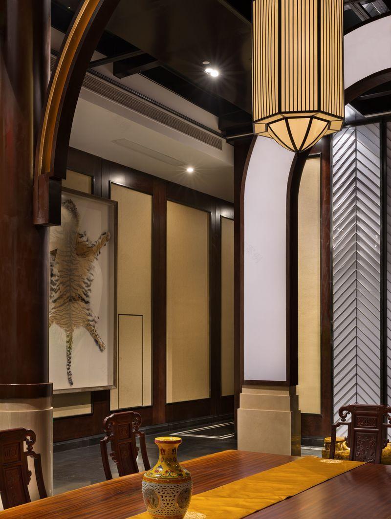 瑞南会所 | 新中式风格的巧妙布局与视觉冲击-13