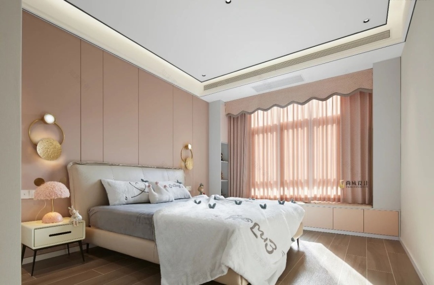 现代轻奢新生,温暖冬日家园丨中国上海丨尚成设计-45