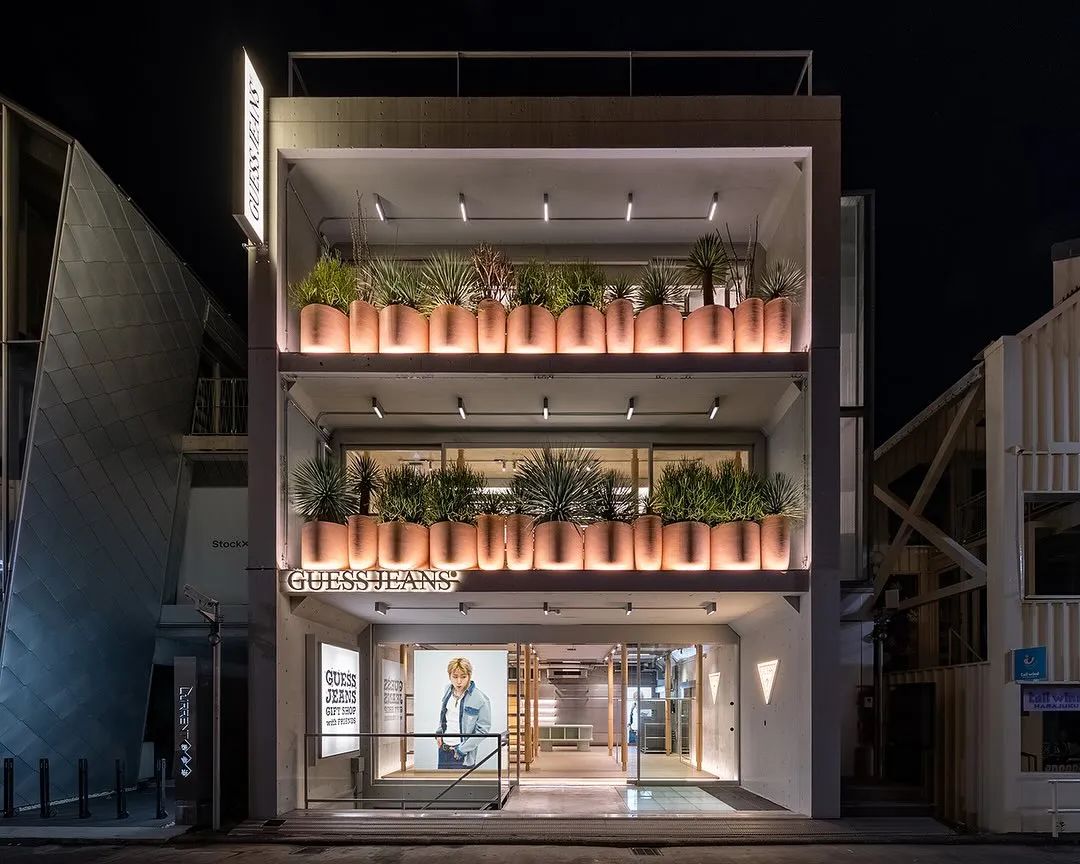 Guess Jeans东京亚洲首店丨日本东京-0