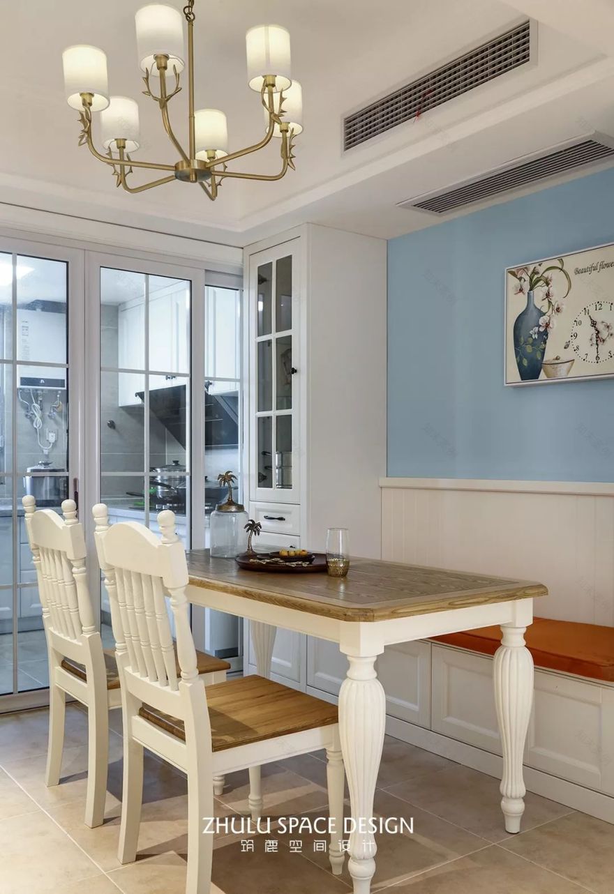 简美混搭风,缔造浪漫温馨家居空间-29