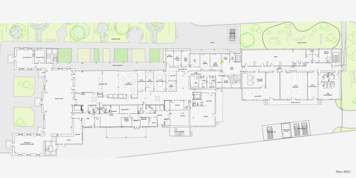 EHPAD Foi· de Candalle 养老院改造及扩建项目丨法国-3