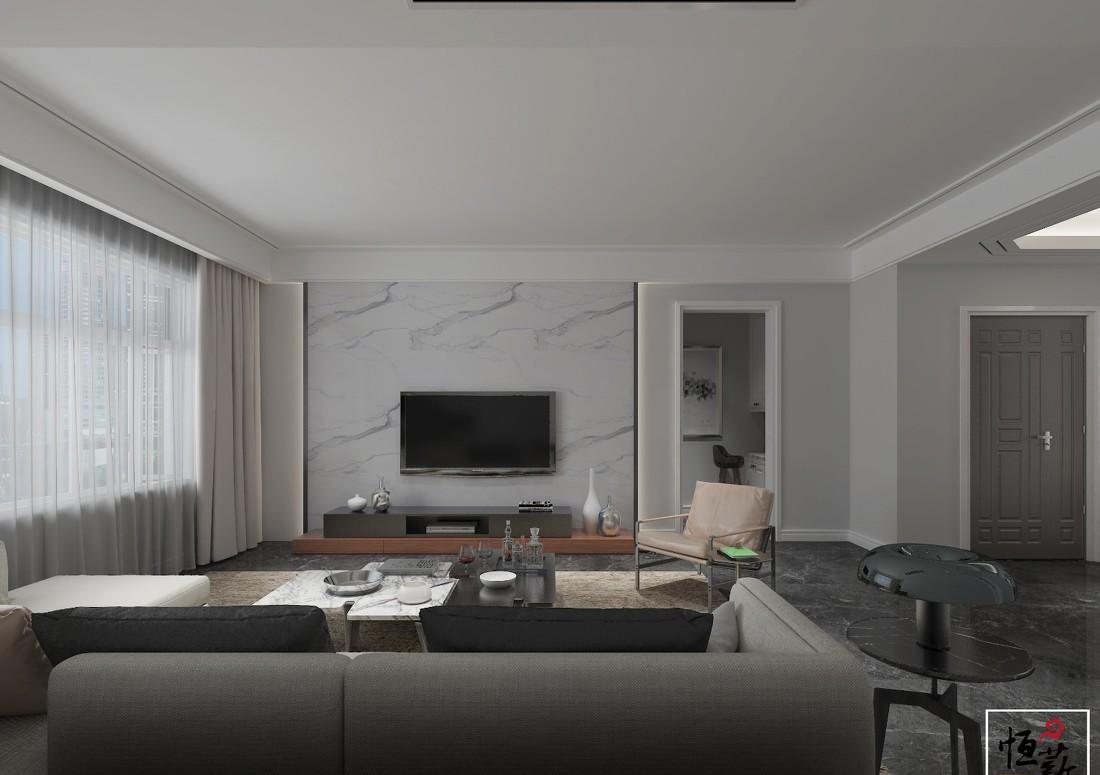 潍坊昌乐农商行住宅楼 北欧风格室内设计解读-2