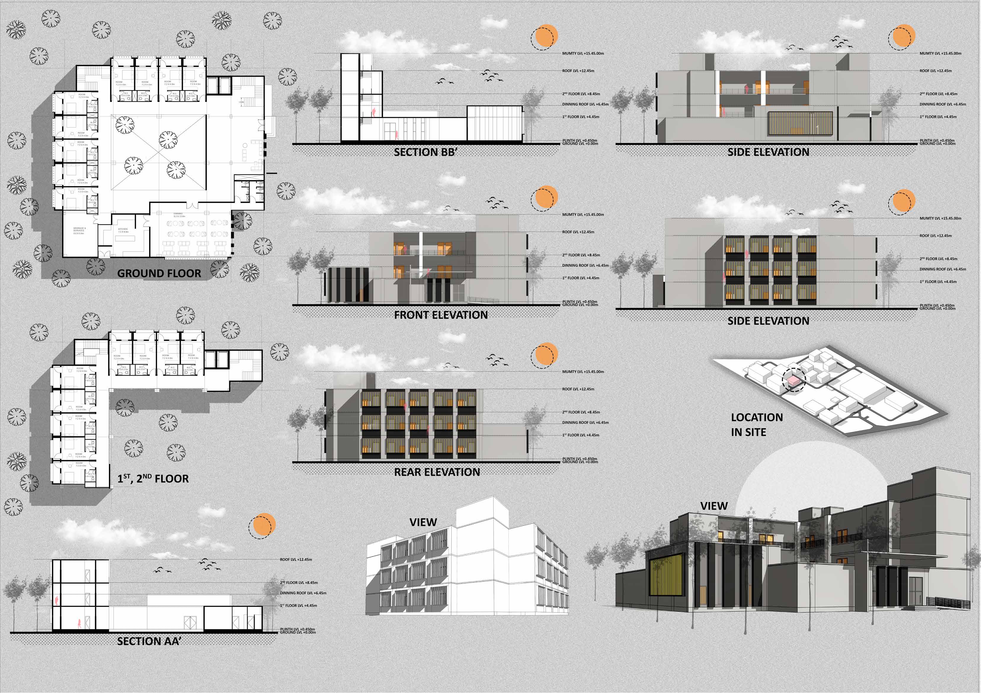 ARCHITECTURAL THESIS ON INDIAN INSTITUTE OF MANAGEMENT-15