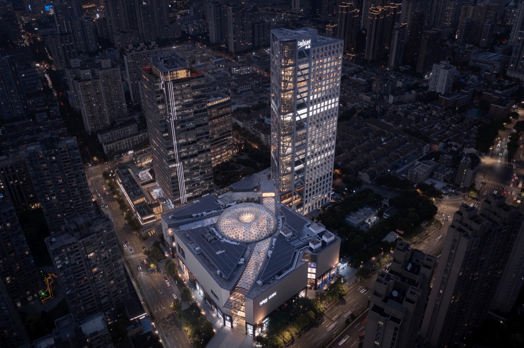 LuOne凯德晶萃广场丨中国上海丨萨夫迪建筑事务所-59