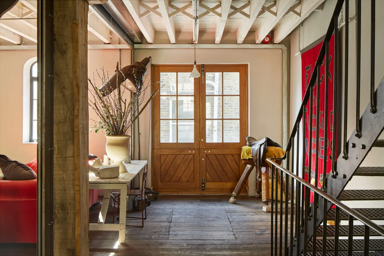 伦敦桥附近 Celoft 工业风 Loft 屋顶花园设计-5