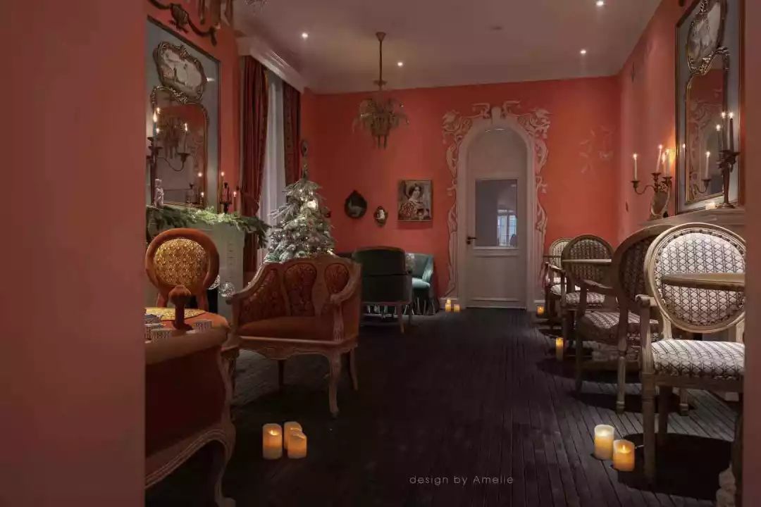 武汉百年老房大变身,甜品店设计展现女性魅力-57