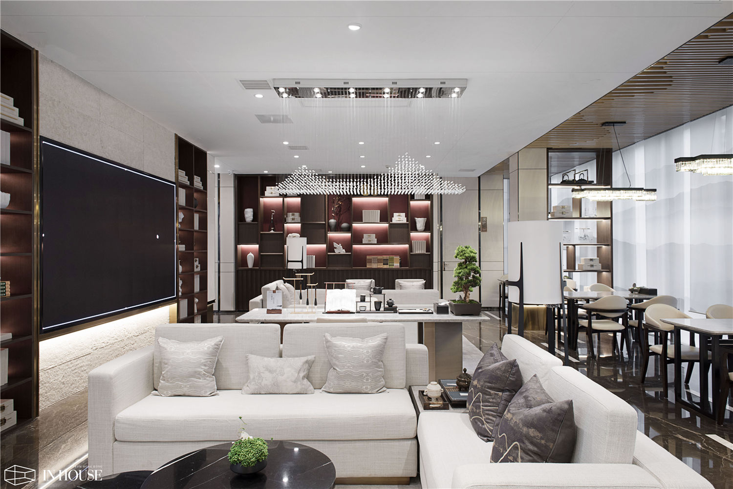 和润名门世家售楼处“泉城荷韵” INHOUSE设计-15